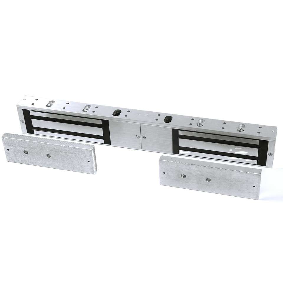 500KG Keyless Double Door Magnetic Lock Aluminum Alloy Industrial Grade ...