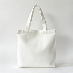 Custom Style Canvas <b>Tote</b> <b>Bag</b> with Shoulder Strap & Custom <b>Zipper</b> Multi-Use for Daily Shopping & Travel OEM/ODM Available - Product Image 5