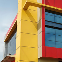Panel Compuesto de Aluminio Alucobond de 3mm y 4mm, Lámina ACP, Revestimiento de Paredes Exteriores para Edificios, Entrega Rápida, Precio de Fábrica