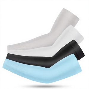 Manchons de cyclisme unisexes pour adultes en soie glacée West Biking, personnalisables, rafraîchissants, à séchage rapide, compressifs, protection UV, vente en gros - Product Image 4