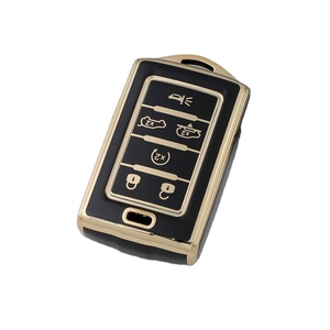 2021-2022 Jeep Grand Cherokee Grand wagoneer sang trọng chìa khóa xe Fob Bìa TPU <span class=keywords><strong>Key</strong></span> <span class=keywords><strong>Shell</strong></span> chủ bảo vệ phụ kiện - Product Image 1