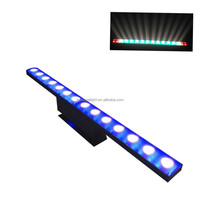 Barre LED RGB 3-en-1 Blanc Chaud 14 LED, Projecteur Mural Matriciel pour Bâtiments, Mariages, Clubs de Nuit et Équipement Scénique