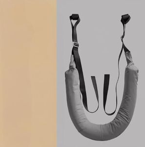 Cinghia di trazione della colonna lombare colonna vertebrale domestica tenditore della vita sospensione di trazione Anti-fuoriuscita colla scimmietta dischi scivolati - Product Image 3