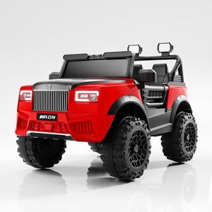 Autos Eléctricos Grandes de 12V para Niños, de Plástico, con Luces de <span class=keywords><strong>Policía</strong></span>, Puertas Dobles Abatibles, Control por Aplicación, Modelo Unisex M29 - Product Image 5