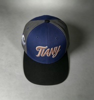 Casquette de baseball snapback brodée 3D motif vague océanique, casquettes ajustées personnalisées, casquettes de sport à visière plate, vente en gros