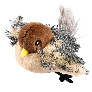 Electric Sparrow <b>Cat</b> Toy <b>Plush</b> Simulation Remote Control Bird Indoor Pet Supplies Ready To Go 668 - Product Image 2
