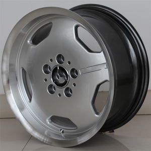 Flrocky nouveau Design Silvia 16/17/18 pouces 5*112 roues de voiture pour 3/5 série 320 <span class=keywords><strong>325</strong></span> gris W140/W203/S/<span class=keywords><strong>E</strong></span>/C roue forgé<span class=keywords><strong>e</strong></span> - Product Image 2