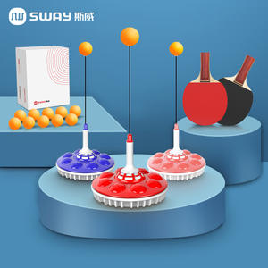 Entraîneur de tennis de table Sway, utilisation à domicile, type ventouse, portable, tige souple élastique, dispositif d'entraînement parent-enfant - Product Image 1
