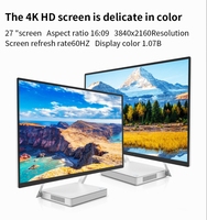 All One 4K pantalla táctil 27/32 pulgadas ordenador SSD Disco Duro LCD 8MP Cámara G + G10 Touch Active Capacitor Pen para Work Play Study