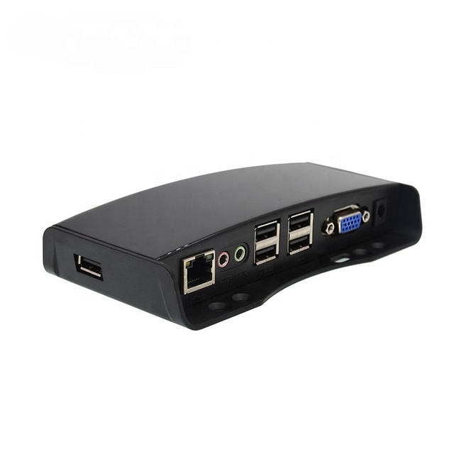 FSENERGY Ultra Low Power Consumption Cheap Cloud Terminal Easy to Use Thin Client in Stock 512MB RAM 4 USB Ports 60 Users