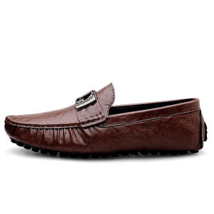 Zapatos Oxford de Negocios Casuales de Estilo Británico para Hombre, de Cuero Genuino, Parte Superior de Malla, con Cordones, Antideslizantes, Transpirables, Ligeros, con Punta Brillante - Product Image 3