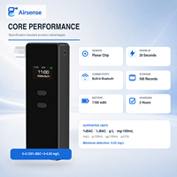 Alcootest numérique intelligent Bluetooth haute précision rechargeable avec application et 500 enregistrements de tests