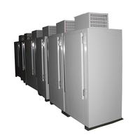 Réfrigérateur commercial vertical à porte pleine et refroidissement direct pour stockage personnalisable - Prix