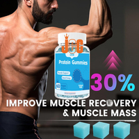 Complément de protéines de lactosérum personnalisé, gommes protéinées non-OGM pour la remise en forme, gommes de créatine monohydrate 5000 mg pour hommes