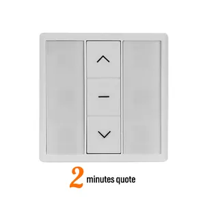 ABS de plástico inyección de luz inteligente interruptor de pared zigbee de molde para automatización de casa inteligente