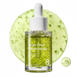 OEM/ODM Organic Hyaluronic Acid Niacinamide Green Caviar <b>Serum</b> Pore Minimizer Firming <b>Face</b> & Neck Care Vegan Skincare - Product Image 1