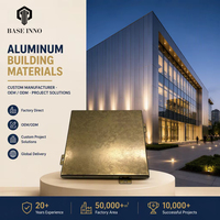 2026 Inno OEM Panneaux de façade personnalisés en aluminium perforé, bois de teck, pour murs rideaux, bardage de bâtiment, moulures décoratives en mousse
