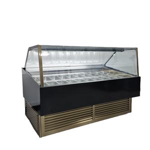 Refroidisseur d'air à température unique HAIYAO DSCF-1200L pour <span class=keywords><strong>vitrine</strong></span> à crème glacée avec fenêtre, type climatique N-ST - Product Image 1