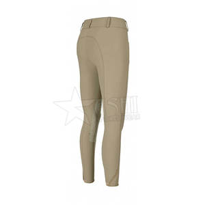 Culotte d'équitation OEM de haute qualité pour femmes en silicone avec poches antidérapantes pantalon d'équitation à haute élasticité vêtements de qualité - Product Image 2