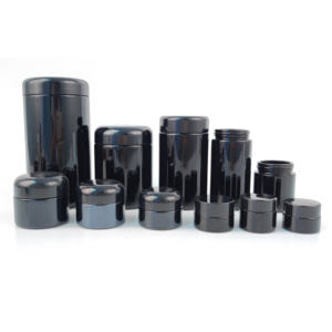 Vacío Hermético 250ml 500ml Negro UV A prueba <span class=keywords><strong>de</strong></span> olores Recargable Alto <span class=keywords><strong>Boca</strong></span> ancha Violeta oscuro Contenedores <span class=keywords><strong>de</strong></span> almacenamiento <span class=keywords><strong>de</strong></span> vidrio Tarro - Product Image 2