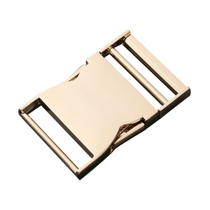 Hebilla de liberación lateral de aleación de 38 mm, ajustable para bolsos, mochilas, riñoneras, accesorios en dorado, plateado y negro, duradera - Product Image 4