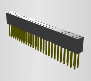 Connecteur d'origine SSQ-126-03-G-D, réceptacle 2 rangées 52 positions 0.1 GOLD PCB, origine US, 24+ en stock - Product Image 1