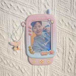 KPop Custom PVC <b>Keyring</b> Photo Card Holder <b>Cute</b> Personalised Photocard Holder Manufacturer Product - Product Image 3