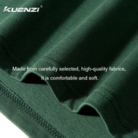 Camiseta Kuenzi Regular Personalizada con Logotipo, Cuello Redondo, Manga Corta, 100% Algodón, 240GSM, Hombros Caídos, Talla Grande para Mujer