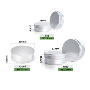 Lujosas latas de aluminio de 2oz y 5oz para velas con tapa de rosca, aptas para uso alimentario y ecológicas, tamaños personalizables para la fabricación de velas. - Product Image 2
