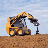 Foreuse hydraulique pour puits de terre, engrenages de tarière, machine de forage pour excavatrice, pelle rétrocaveuse, tracteur