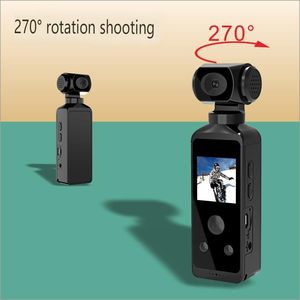 Meilleure caméra sportive HD 4K étanche pour l'extérieur, caméra de <span class=keywords><strong>moto</strong></span> panoramique à 270 degrés, caméra Wi-Fi de poche, stabilisation, mini caméra d'action - Product Image 5