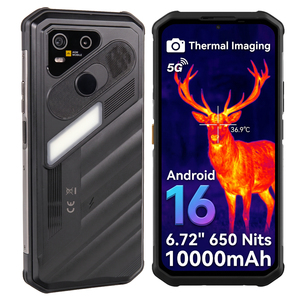 <span class=keywords><strong>YAC</strong></span> V5 Pro Smartphone Robusto Android 16 5G Batteria 10000mAh Schermo 6.72 Pollici 120Hz FHD+ Fotocamera 64MP IP68 IP69K Telefono Cellulare per Esterni - Product Image 1