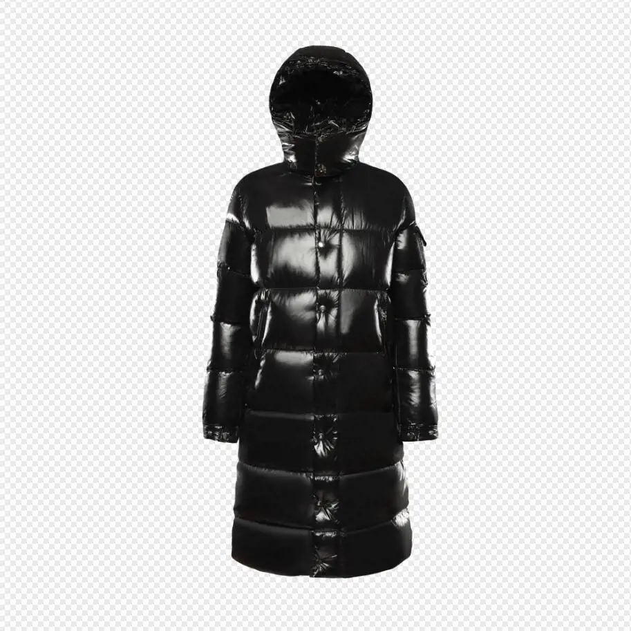 Logo di Marca Canada Stile Giacca Nera Migliore Lunghi Cappotti Giù Degli Uomini di Inverno Parka in Piuma D'oca Giacca