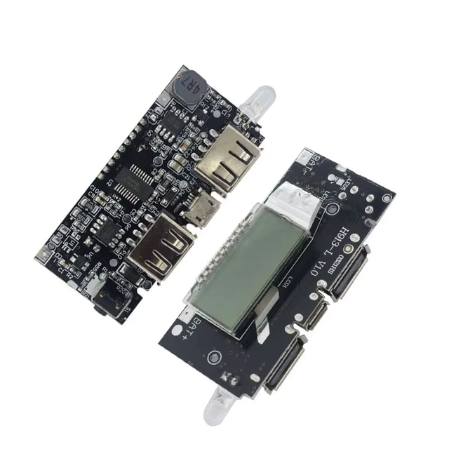 Dual USB 5V 1A 2.1A Mobile Power Bank 18650 Battery Charger PCB Power Module LED LCD Solar Charging Board for Phone DIY Module