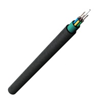 Kabel Serat Optik 4-Strand 900um Tight Buffered Outdoor Burial Optic Cable OM2 50/125 Multimode Fiber Cable Black Jacket
