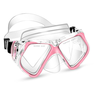 Máscara de Mergulho com Lentes de Vidro XIALE com Snorkel e Recurso Antiembaçante para uma Experiência de Mergulho Sem Interrupções - Product Image 5
