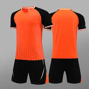 China Soccer Wear Factory Supplier Custom Top Quality Soccer Jersey Uniforms Full Set Sublimation Football Jersey Shirt For Men