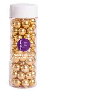 Décorations Commerciales Exclusives Transfrontalières <span class=keywords><strong>Non</strong></span> Comestibles Imitation Sucre Doré Perles de Sucre de Tailles Assorties pour Usage Commercial - Product Image 6