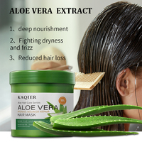 Ensemble de soins capillaires de luxe à l'aloe vera 4 en 1, shampooing professionnel pour le cuir chevelu, après-shampoing, masque capillaire et gel douche nourrissant, fabrication en usine