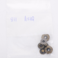 Boutons-pression métalliques en gros d'usine à prix compétitif, trois parties, pour vêtements