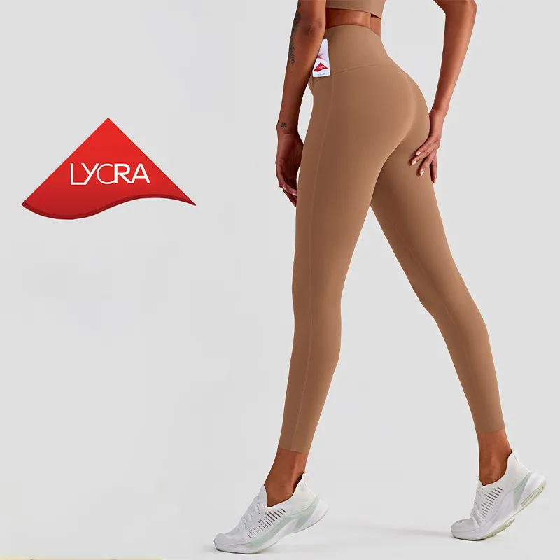 Großhandel Tiktok Hot Leggings Frauen Workout Outfit Anzug tragen High Waist Gym Strumpfhosen Yoga Hosen Leggings Hosen