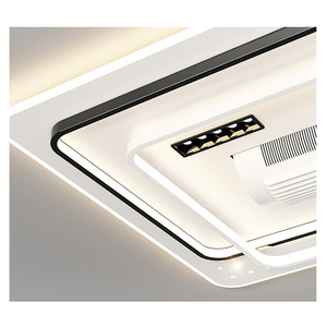 Blattloses Deckenventilator-Lampenwerk für das Schlafzimmer mit LED-Lichter und fernbedienung für das Wohnzimmer - Product Image 4