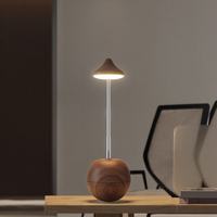 Lampe de chevet et de bureau minimaliste créative, télécommande tactile, plastique rechargeable, veilleuse