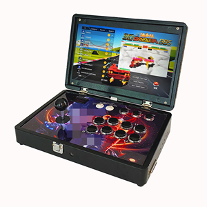 Máquina <span class=keywords><strong>Arcade</strong></span> Pandora Box 3D con Pantalla HD Grande de 14 Pulgadas, +36800 Juegos, WiFi, Plegable, Consola de Juegos Mini para el Hogar, Doble Joystick, Inglés - Product Image 1