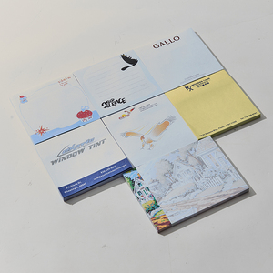 Customized 3x3 Die Cut Shape Pocket Size Hotel Small Writing Notepad Study Sticky Notes <strong>Memo</strong> <strong>Pads</strong> with Printing Company Logo - Product Image 2