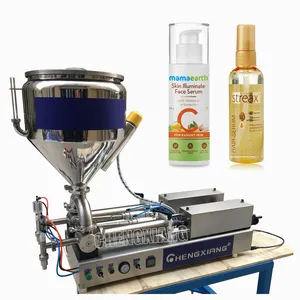 Support à PORTE 1 buse 50ml 100ml 500ml sirop liquide vaporisateur machine de remplissage de bouteilles manuelle