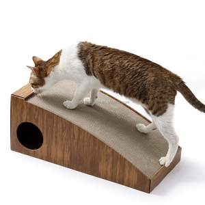Custom Recycle Corrugated Cardboard <strong>Cat</strong> <strong>Scratcher</strong> Pet Toys with <strong>Catnip</strong> for <strong>Cat</strong> Playing and Scratch Board Function - Product Image 5
