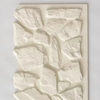Faux Rock Panels Wall 3d Stone Wall Matériau recyclable Résistant aux intempéries pour l'extérieur de la maison Commandes en gros au prix de gros d'usine