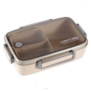 LFGB libre de BPA de <span class=keywords><strong>3</strong></span> compartimiento plástico Bento cajas japonés niños almuerzo Caja con <span class=keywords><strong>2</strong></span> pequeña caja de comida - Product Image 4