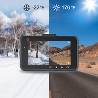 3 inch 2K mobil Dashcam HD 1080P Dual kamera Mobil Dvr kotak hitam